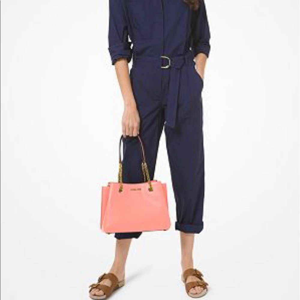 Michael Kors Teagan Shoulder Bag - Picture 3 of 9